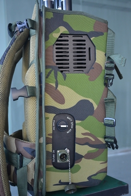 6 Channels 180W High Power Backpack  Jammer blocks Drone/UAV signlas with up to 1500Meters shielding distance.