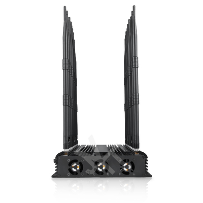 18 antennas signal jammer blocking all 2G 3G 4G 5G WIIFI GPS RF LOJACK signals with remote control.