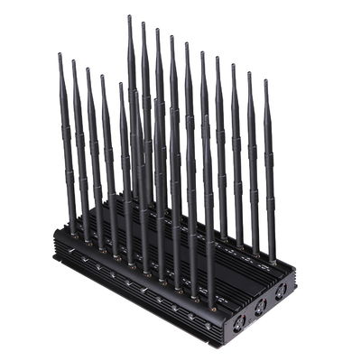 Multifunctional 20 antennas 5G mobile phone(Including 3.5G, 3.7G), GPS, 2.4G, 5.2G, 5.8G, WIFI6E, RF etc,.Signals jammer With Remote Control.