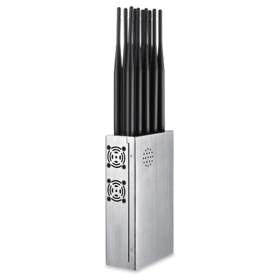 10 Antennas Full Bands Multifunctional Cell Phone Signal Jammer Blocking 2G.3G.4G.5G.WIFI.GPSL1 Signals
