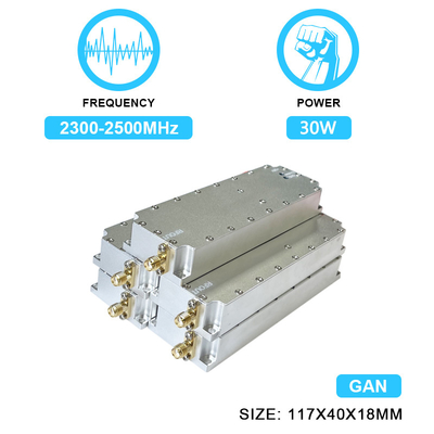 30W 2300-2500MHz 2.4G WiFi Customized RF Power Amplifier Module Jamming PA GaN Drone Fpv C-Uas Anti Drone Module With  GAN And Isolation Protector