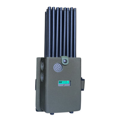 New design 24 antennans portable signal jammer blocking WIFI 6E and mobile phone 2G, 3G, 4G, 5G, GPS, WIFI,  UHF, VHF, RF,LOJACK signals With new longer 2.5dbi gain omni antennas