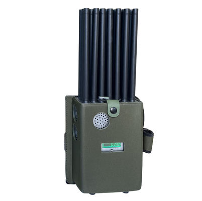New design 21 antennans portable signal jammer blocking WIFI 6E and mobile phone 2G, 3G, 4G, 5G and GPS, WIFI,  UHF, VHF, RF,LOJACK signals with new longer 2.5dbi gain omni antennas