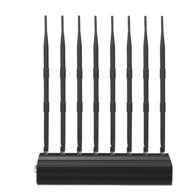 Adjustable 20 watt 8 Antennas High Power GPS/ WiFi/ 4G(LTE+Wimax)/ 5G Jammer