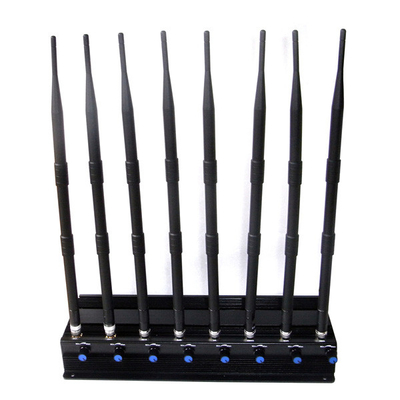 Регулируемый 20-ваттный 8-антенный подавитель GPS/ WiFi/ 4G(LTE+Wimax)/ 5G высокой мощности
