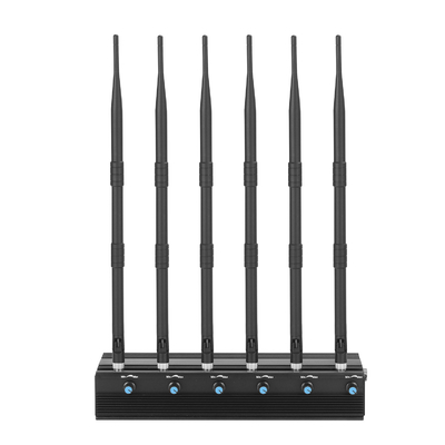 Регулируемый 20 Вт 6 Антенны Высокая мощность 2G 3G 4G ((LTE+Wimax) Джаммер